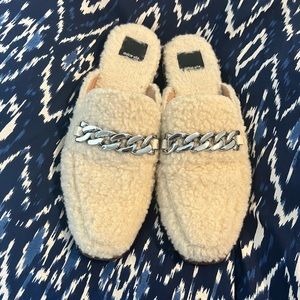 Dolce Vita Pela Sherpa Slides